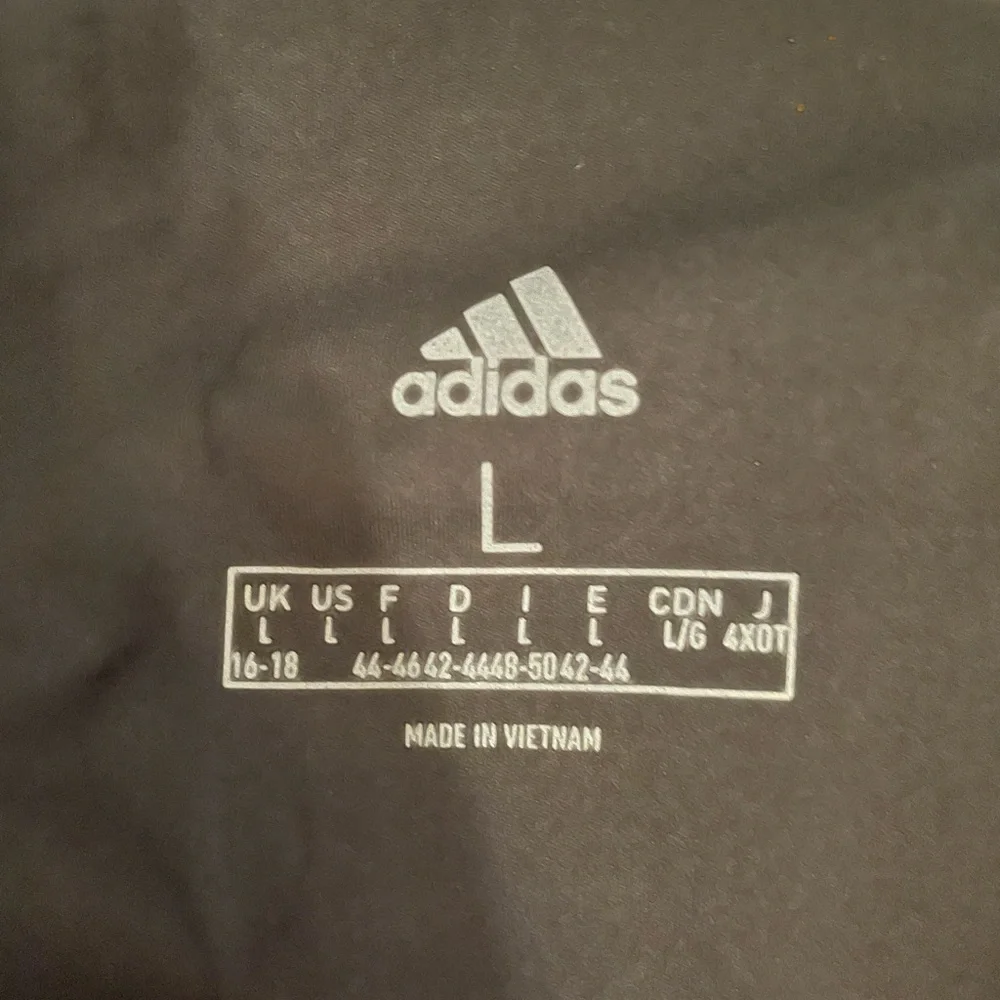 SOLD- Adidas three stripe leggings - Picture 3 of 5